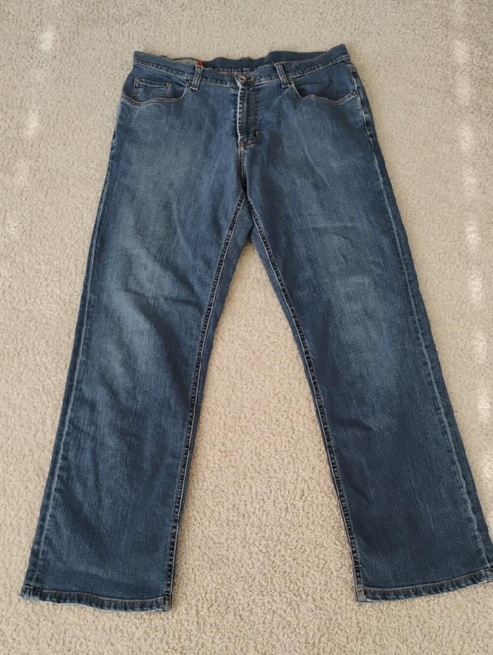 Faconnable Men’s Light Wash Old Money Jeans F40 JE40ZA STR02 - 36R